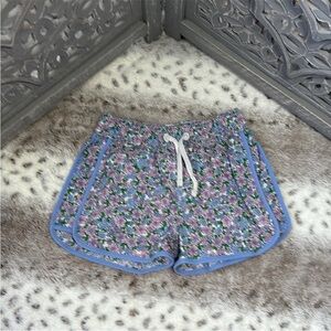 J.Crew CrewCuts athletic shorts size 6 pastel floral sporty activewear softgirl